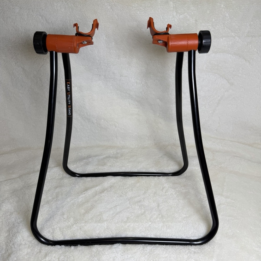 Ibera Utility Bike Stand Foldable Bicycle Repair Rack Wheel Hub Parking Storage
